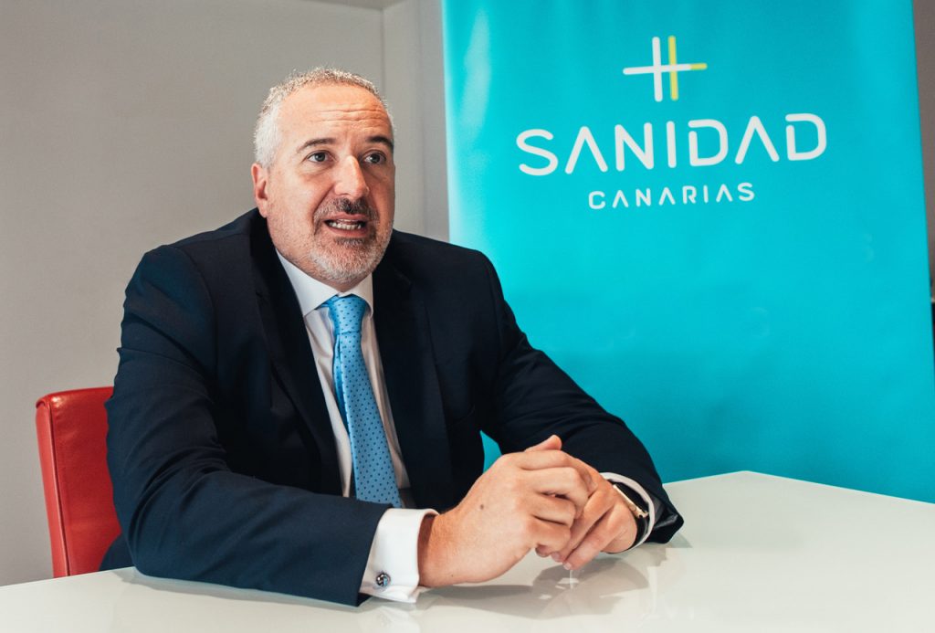 Sebastián Sansó, presidente de +Sanidad Canarias